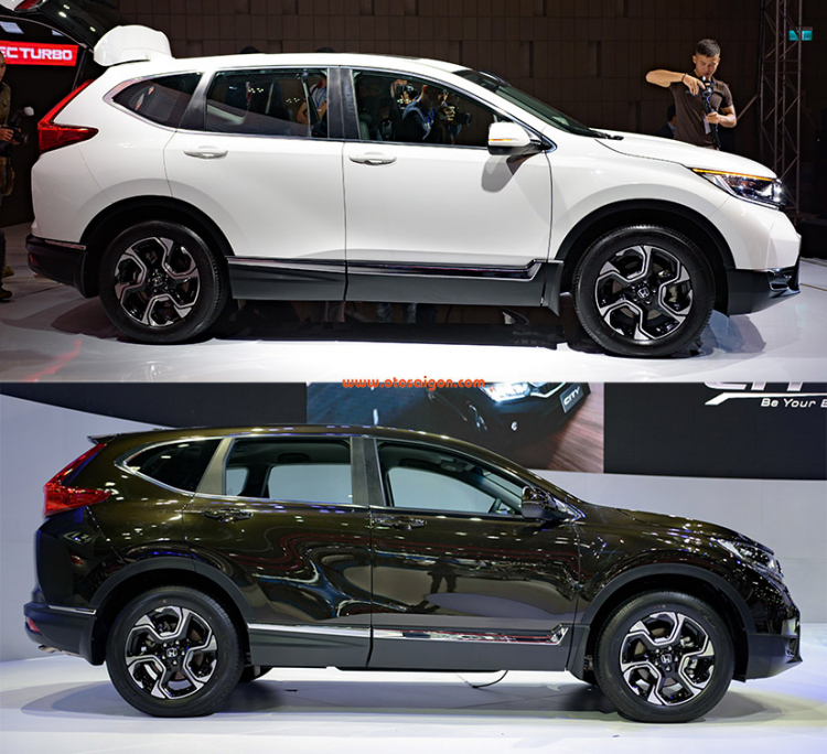 Honda CR-V 2018 Việt Nam khác gì so với bản tại Thái?