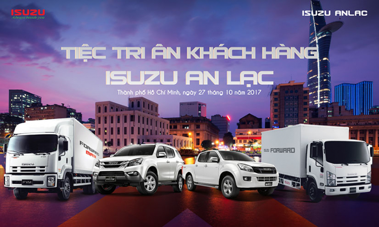 [QC] Tri ân khách hàng 2017- Đại lý Isuzu An Lạc