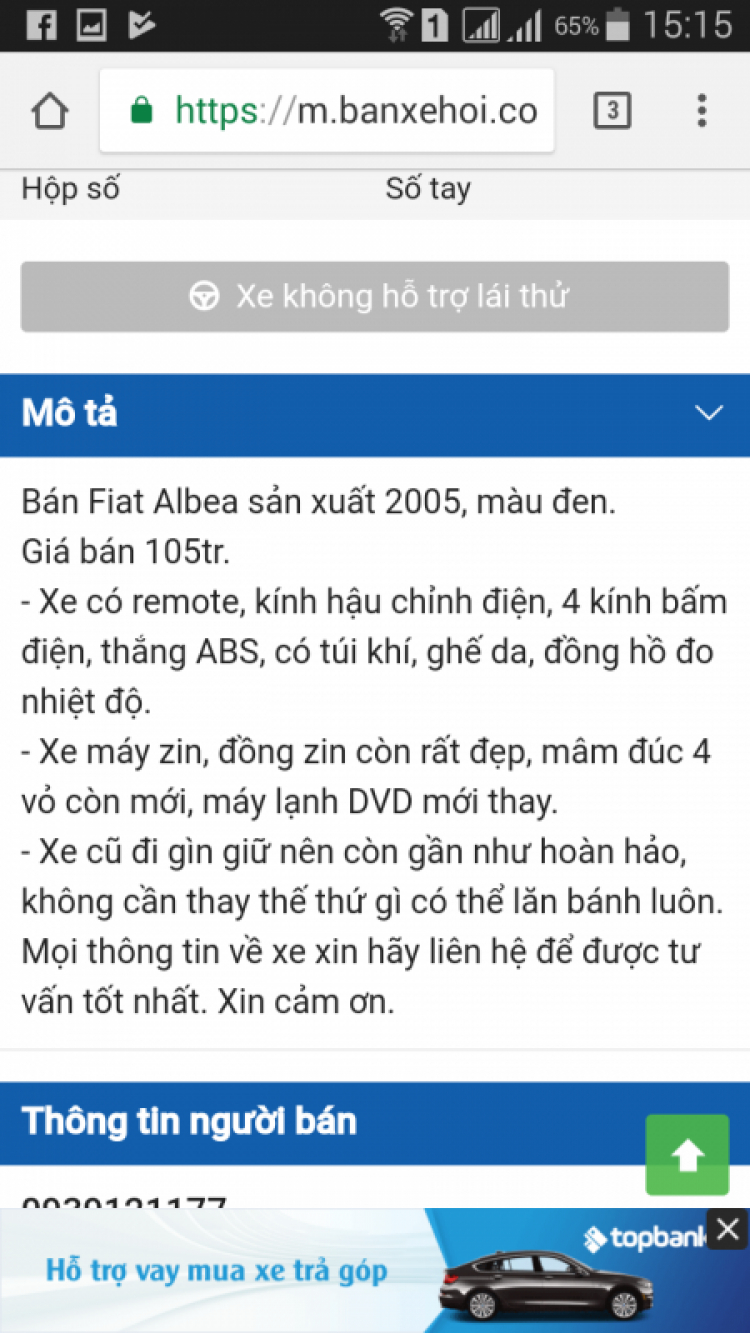 Jolie - Chiếc xe thân thiện