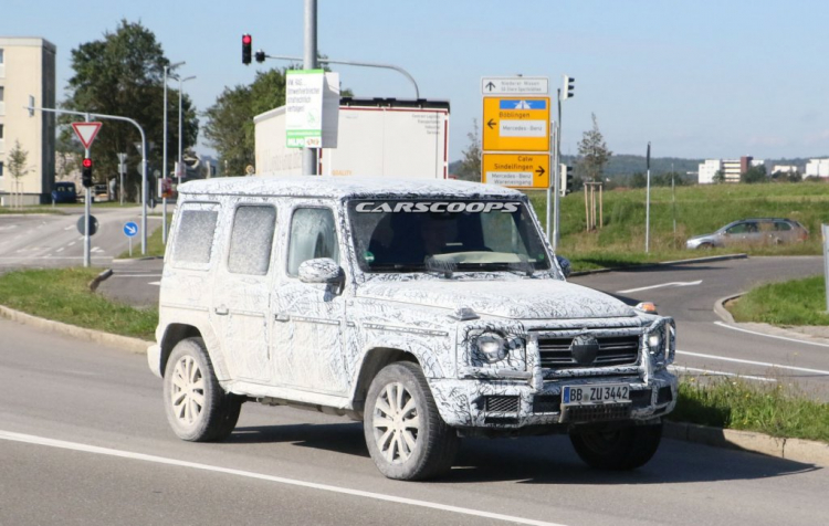 2019 Mercedes G-Class XUẤT HIỆN TRÊN ĐƯỜNG CHẠY THỬ.