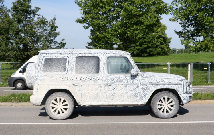 2019 Mercedes G-Class XUẤT HIỆN TRÊN ĐƯỜNG CHẠY THỬ.