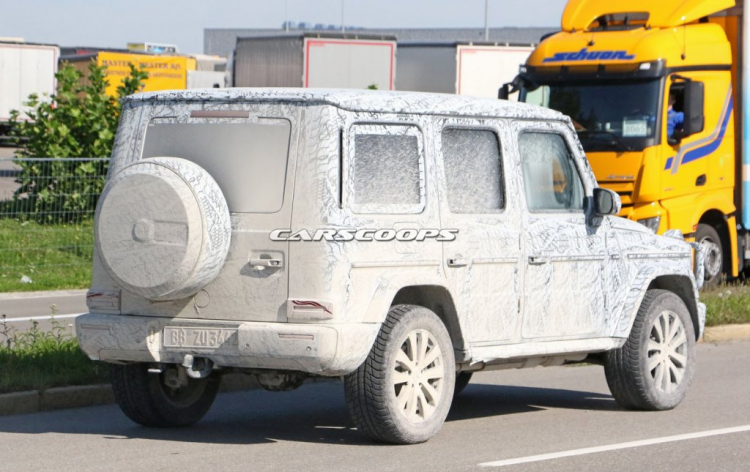 2019 Mercedes G-Class XUẤT HIỆN TRÊN ĐƯỜNG CHẠY THỬ.