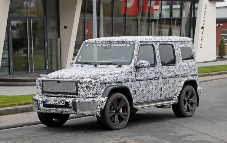 2019 Mercedes G-Class XUẤT HIỆN TRÊN ĐƯỜNG CHẠY THỬ.