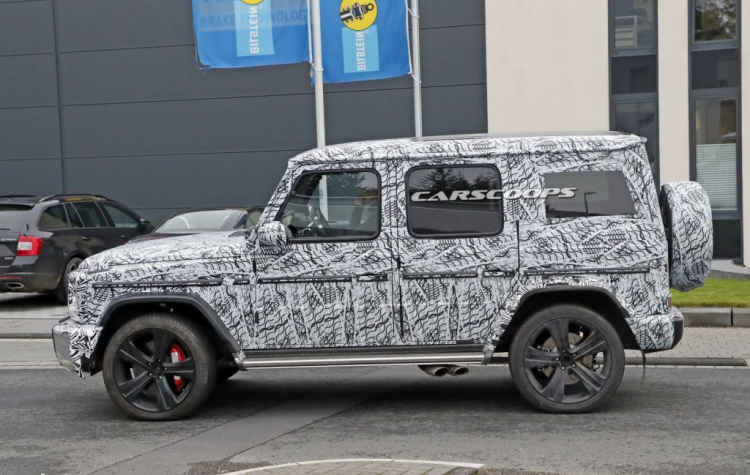 2019 Mercedes G-Class XUẤT HIỆN TRÊN ĐƯỜNG CHẠY THỬ.