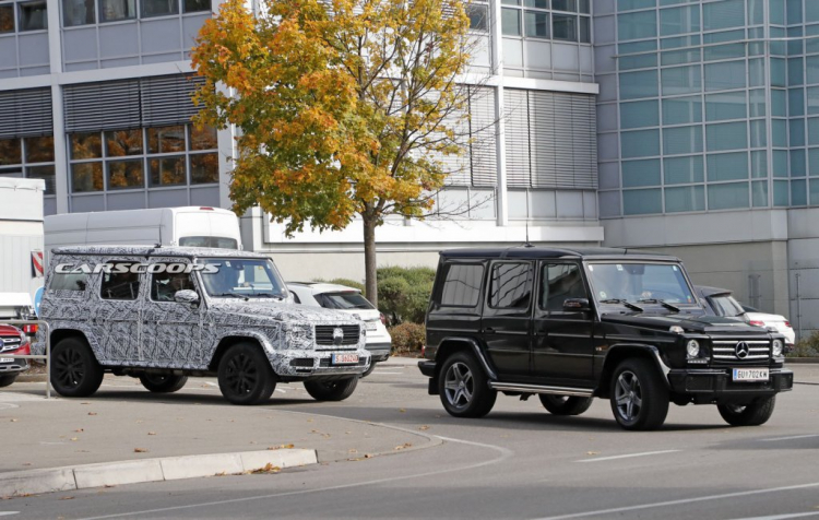 2019 Mercedes G-Class XUẤT HIỆN TRÊN ĐƯỜNG CHẠY THỬ.