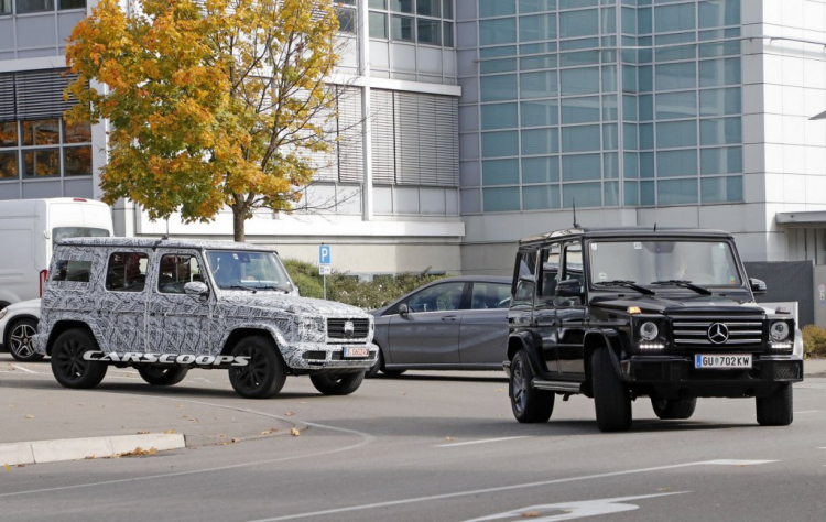 2019 Mercedes G-Class XUẤT HIỆN TRÊN ĐƯỜNG CHẠY THỬ.