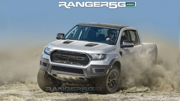 Cái nhìn đầu tiên về Ford Ranger 2018 qua bản phác thảo của diễn đàn Ranger5G