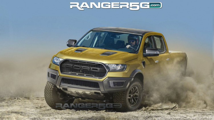 Cái nhìn đầu tiên về Ford Ranger 2018 qua bản phác thảo của diễn đàn Ranger5G