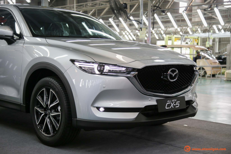 Mazda CX-5 2018 chính thức ra mắt; có GVC cho 3 phiên bản; giá từ 879 triệu