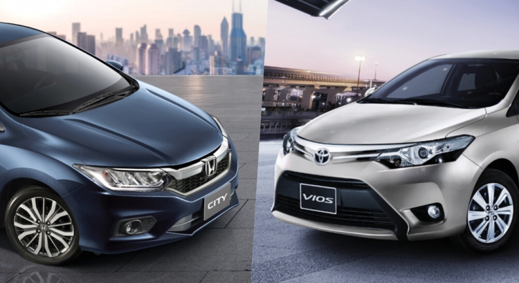 [THSS] So sánh thông số Toyota Vios 1.5G và Honda City 1.5TOP