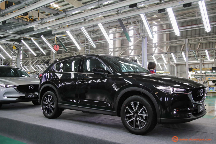 Thông số chi tiết 3 phiên bản Mazda CX-5 2018; các bác chọn bản nào?