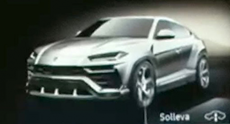Lamborghini “vô tình” để lộ ngoại hình siêu SUV Urus
