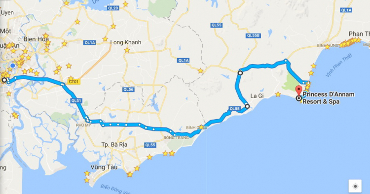 Đường đi Sài Gòn – Phan Thiết (dành cho mấy bác gà như em) Đường đi Sài Gòn – Phan Thiết (dành cho mấy bác gà như em)