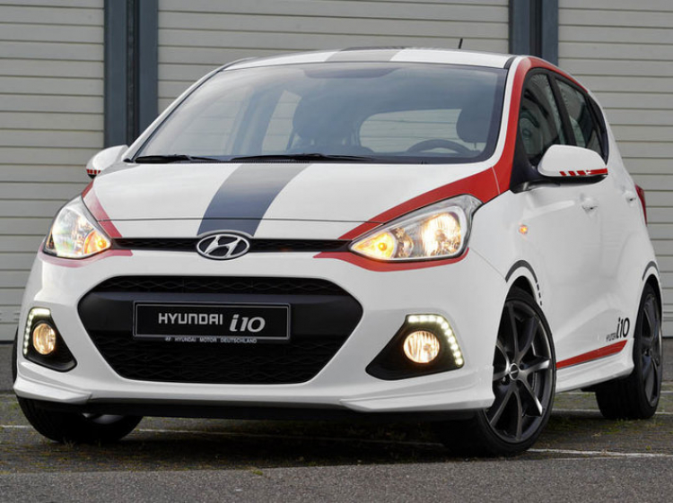 Hyundai i10 Sport ra mắt tại Đức