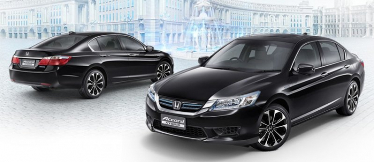 Honda Accord hybrid 2014 ra mắt tại Thái Lan