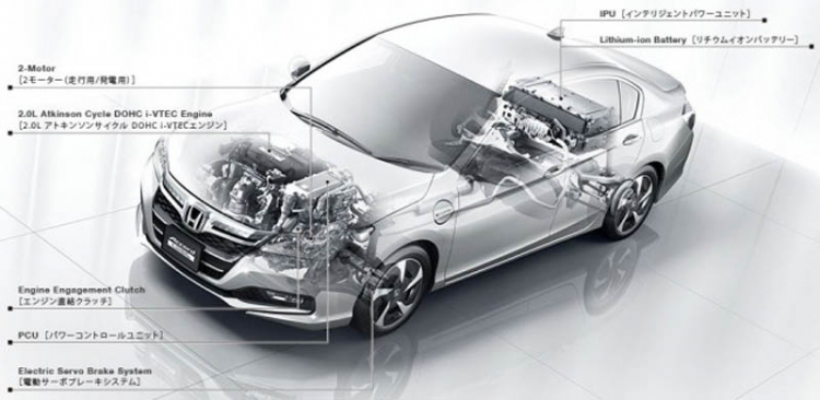 Honda Accord hybrid 2014 ra mắt tại Thái Lan Honda Accord hybrid 2014 ra mắt tại Thái Lan