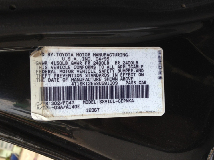 Anh em Camry 87-91 vô đây chơi
