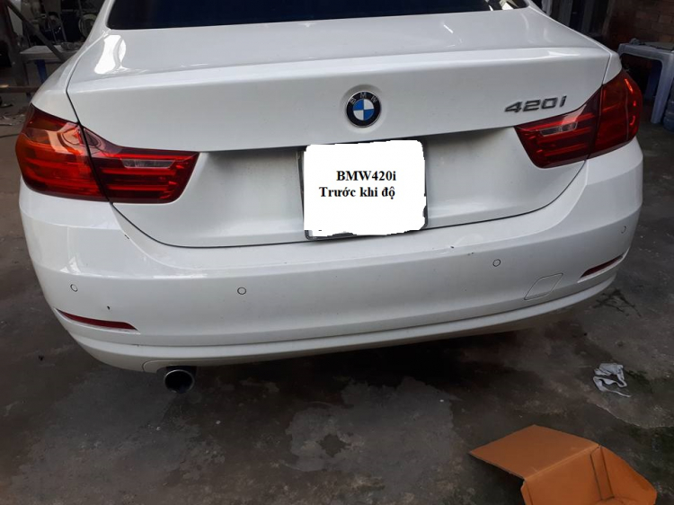 Nhận độ body kit BMW 420i theo yêu cầu khách hàng