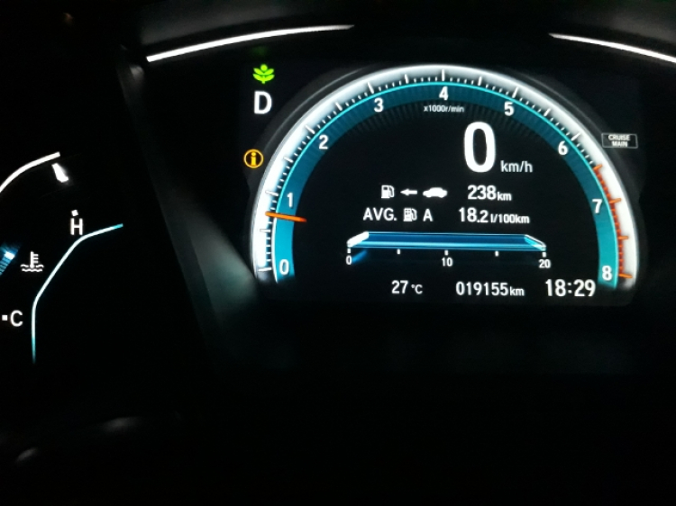 Honda Civic 1.5L VTEC TURBO tiêu tốn 4,5L/100km, thực sự ấn tượng! Honda Civic 1.5L VTEC TURBO tiêu tốn 4,5L/100km, thực sự ấn tượng!