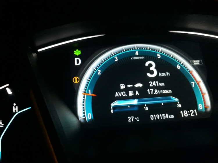 Honda Civic 1.5L VTEC TURBO tiêu tốn 4,5L/100km, thực sự ấn tượng! Honda Civic 1.5L VTEC TURBO tiêu tốn 4,5L/100km, thực sự ấn tượng!