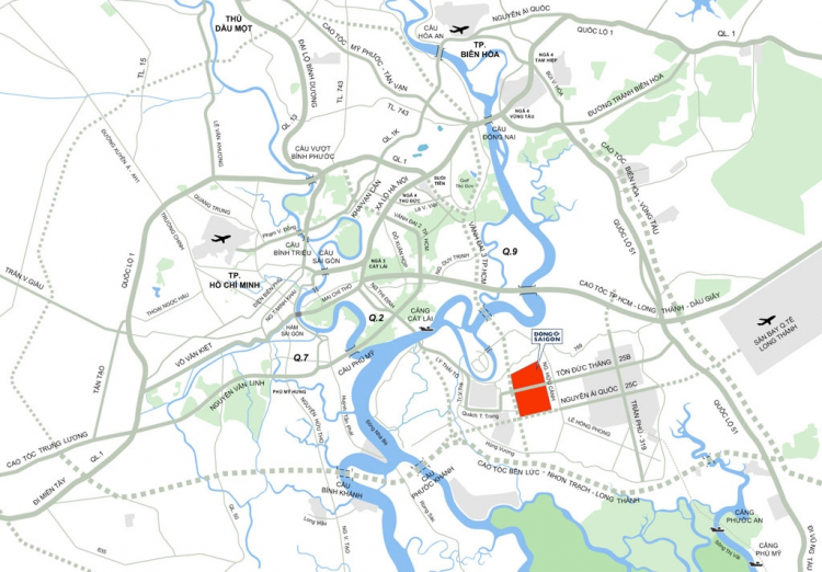 Khu đô thị - công nghiệp Đông Sài Gòn New City, Nhơn Trạch - Đồng Nai Khu đô thị - công nghiệp Đông Sài Gòn New City, Nhơn Trạch - Đồng Nai