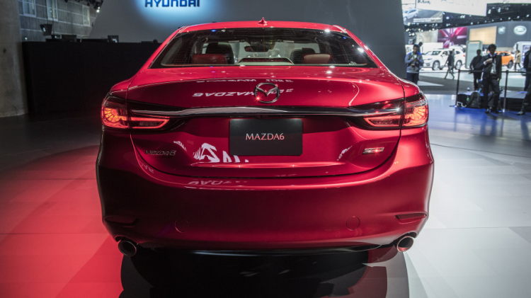 [LAAS 2017] Mazda 6 2018: đẹp hơn, mạnh hơn, công suất 250 mã lực