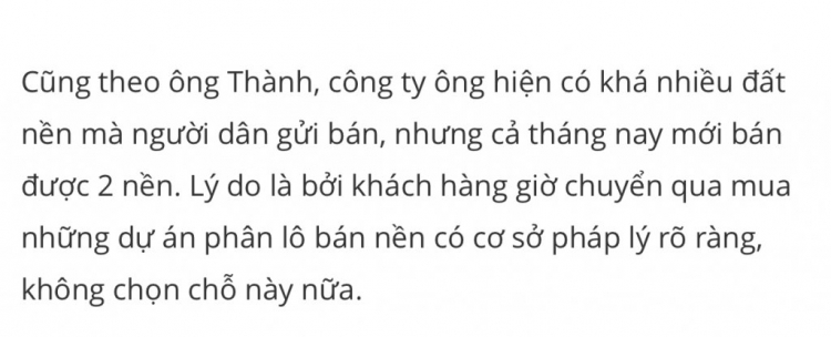 Cập nhật tình hình đất giá quận 9