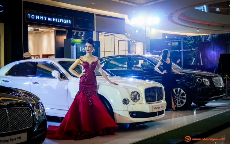 Bentley trưng bày xe tại Crescent Mall, quận 7; chuẩn bị cho showroom mới ở TPHCM
