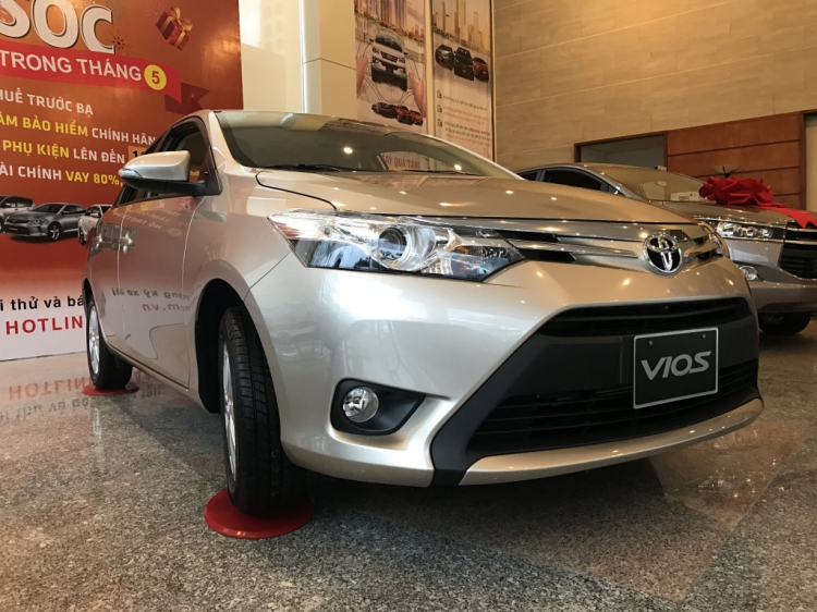 Giá Toyota Vios 2018 mới chỉ còn 500 triệu đồng.