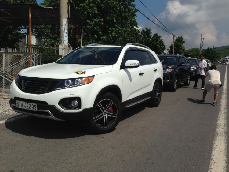 Tư vấn độ mâm xe Sorento 2014