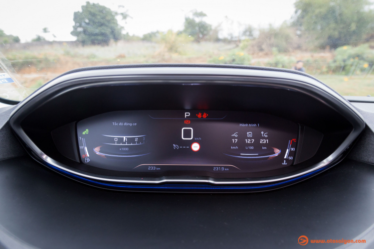 [Clip] Bảng đồng hồ trung tâm kỹ thuật số 12,3" trên Peugeot 5008 mới