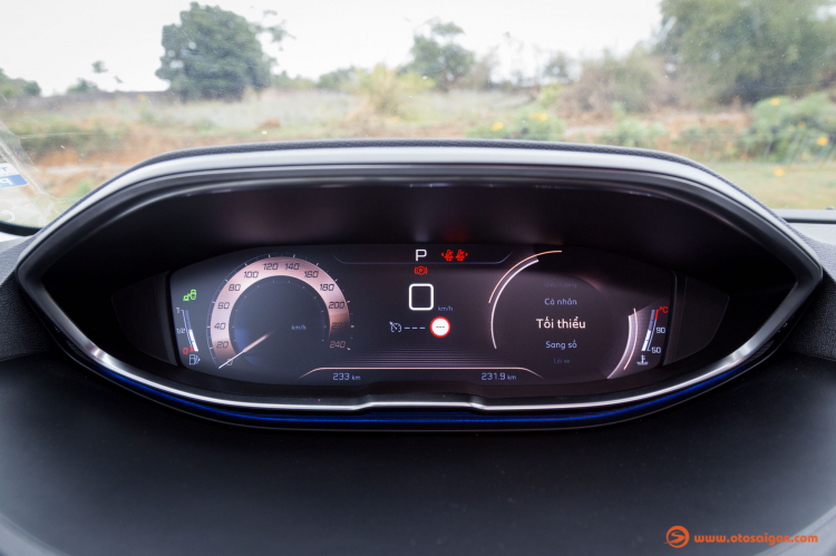 [Clip] Bảng đồng hồ trung tâm kỹ thuật số 12,3" trên Peugeot 5008 mới