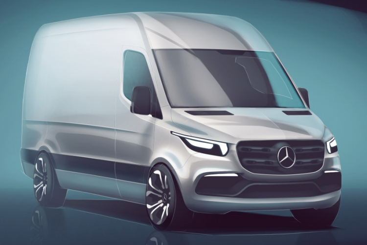 Mercedes-Benz Sprinter thế hệ mới lộ diện nội thất hiện đại