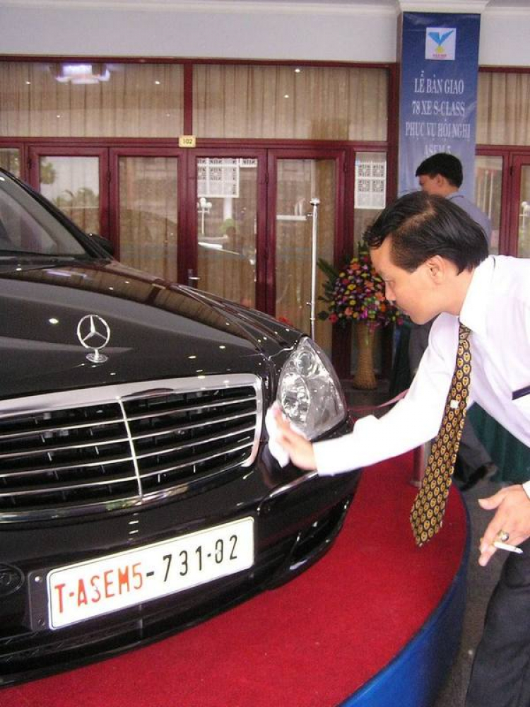 Nội thất S Serie phục vụ ASEM 5