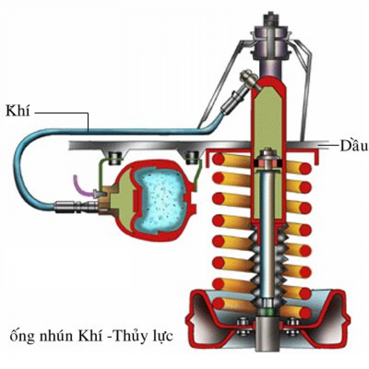 CÙNG NHAU TÌM HIỂU NHỮNG ĐIỀU CƠ BẢN : Ống nhún oto CÙNG NHAU TÌM HIỂU NHỮNG ĐIỀU CƠ BẢN : Ống nhún oto