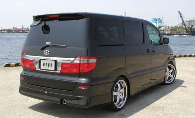 Toyota Alphard - Một chiếc VAN tuyệt đẹp !