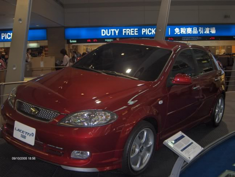 New Lacetti: only TWO in Vietnam!