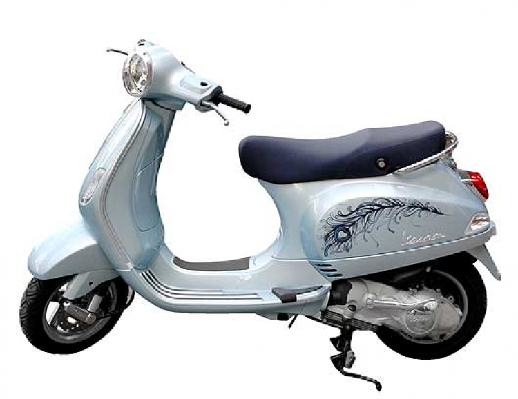 Em mê Vespa thời trang !