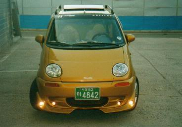 Độ cản trước và sau của Matiz