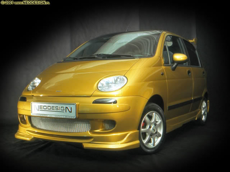 Độ cản trước và sau của Matiz