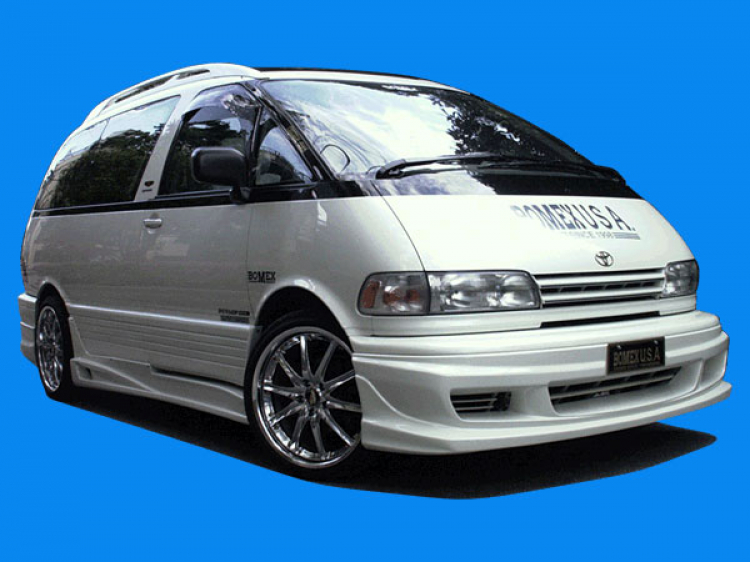 các pác cao thủ...toyota previa 9x