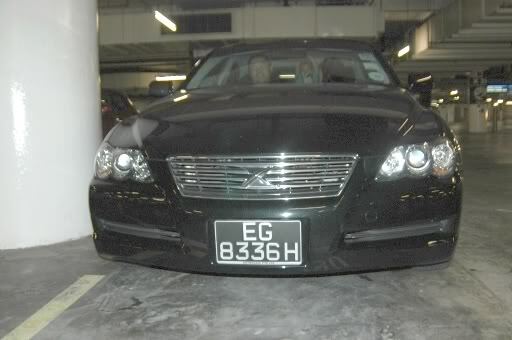 Xe lạ ở Singapore - Toyota Mark X