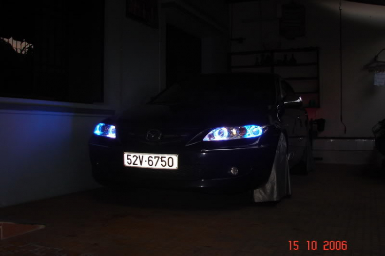 Angel eyes ........mazda 6......mới làm.......xong....