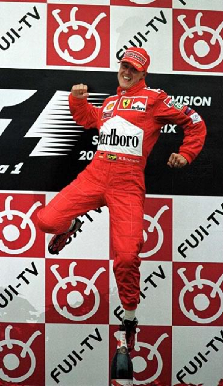 Hiên ngang rời F1 - một phong cách Schumi - Xin cám ơn và chào tạm biệt