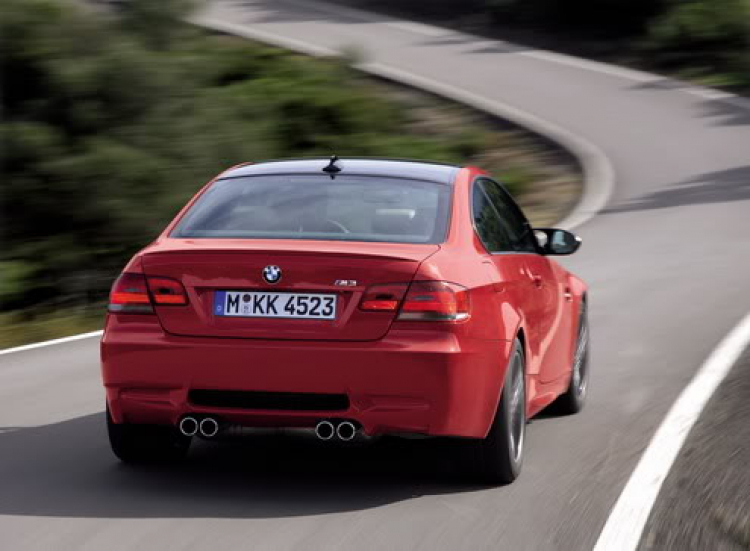 2008/2009 BMW M3 Coupe