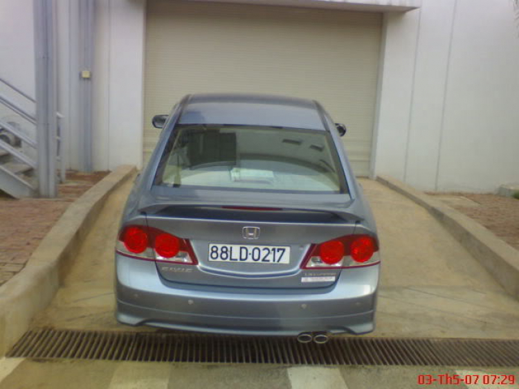 Civic Type R 2007 Xin chút lời bình cho e nó