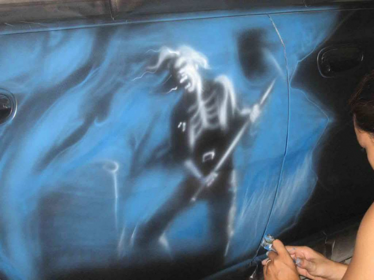 ô tô Air brush ô tô Air brush