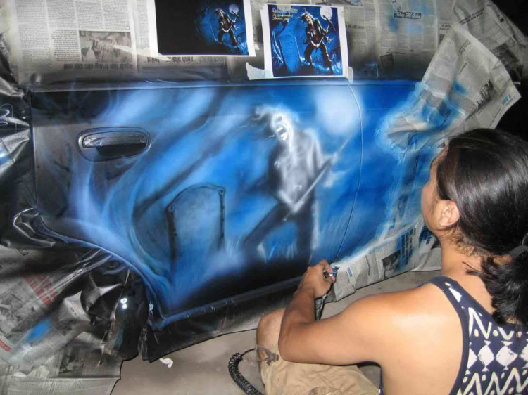 ô tô Air brush