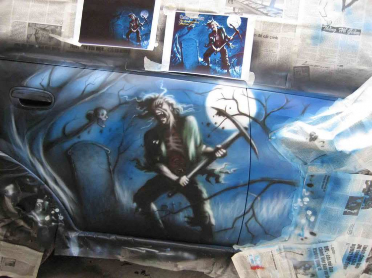 ô tô Air brush ô tô Air brush
