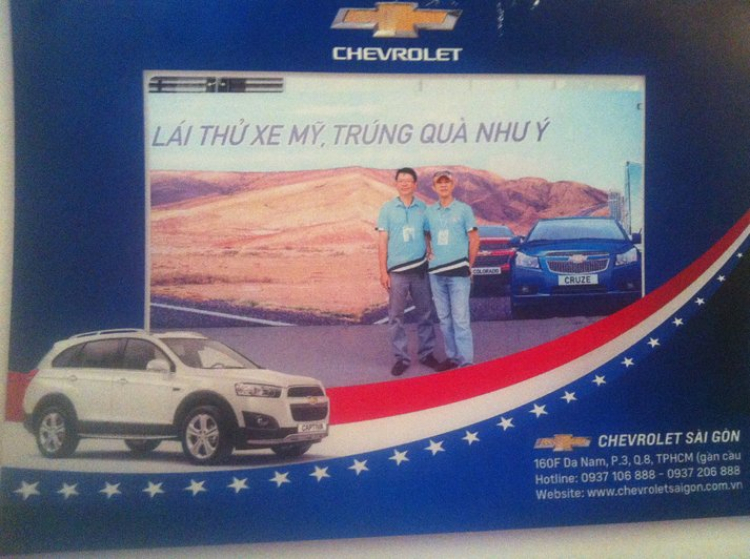 Tiếp tục chương trình lái thử xe do GMVN tổ chức - 06&07/06/2015 Tiếp tục chương trình lái thử xe do GMVN tổ chức - 06&07/06/2015